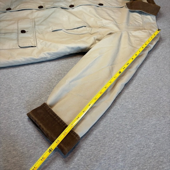 LL Bean Women’s Barn Coat Insulated Field Jacket Thinsulate Tan XL Reg Country - Picture 5 of 15